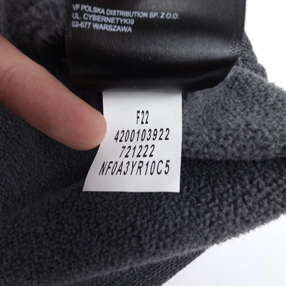 NEW North Face Textured Cap Rock 1/4 Zip‎ Fleece Jacket Gorpcore XL ASPHALT GREY